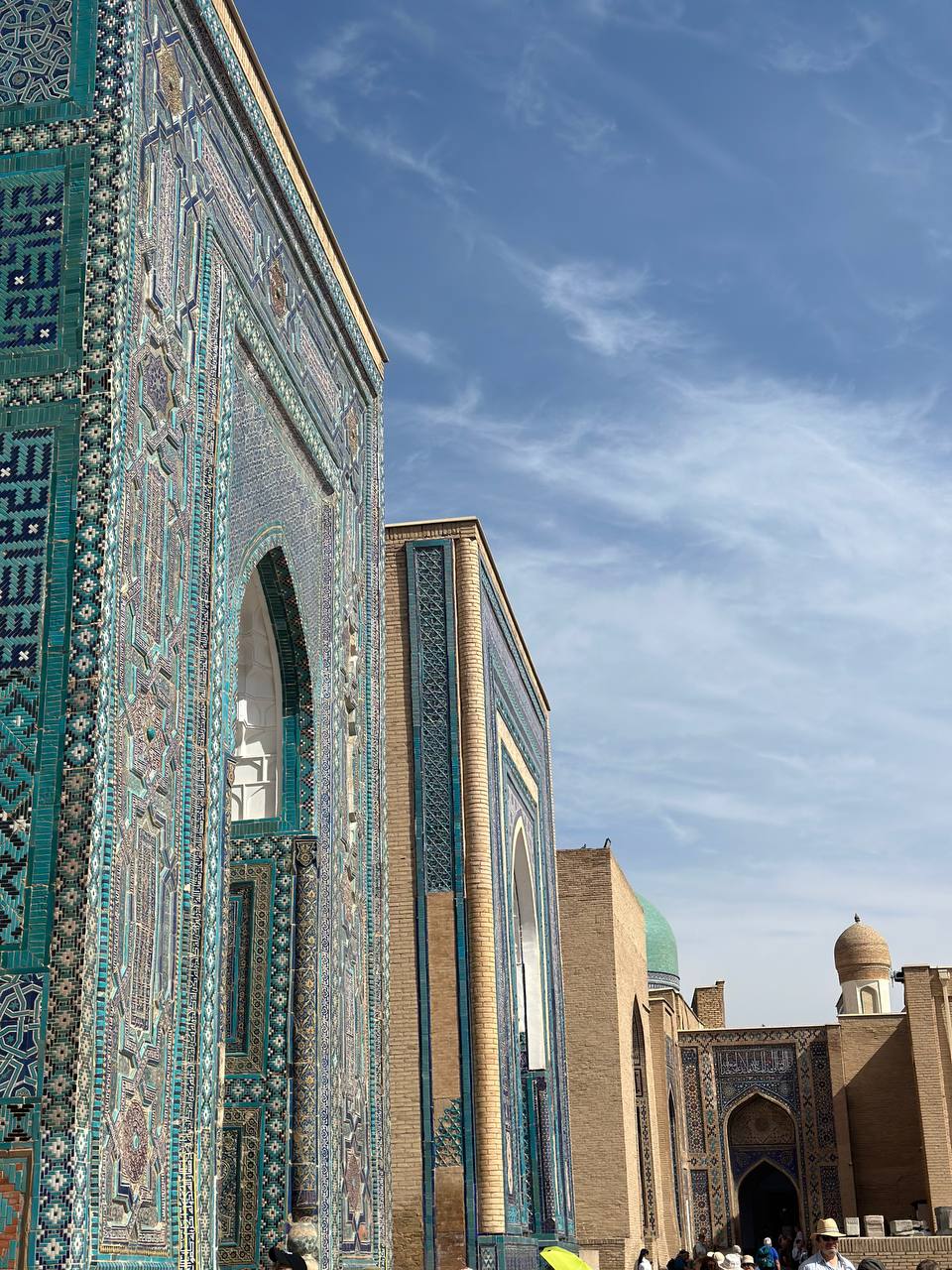 Shah-i-Zinda中層的美麗風景