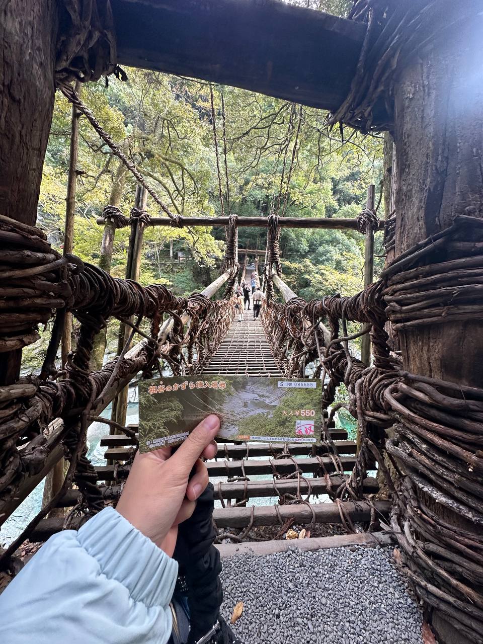 祖谷藤蔓橋