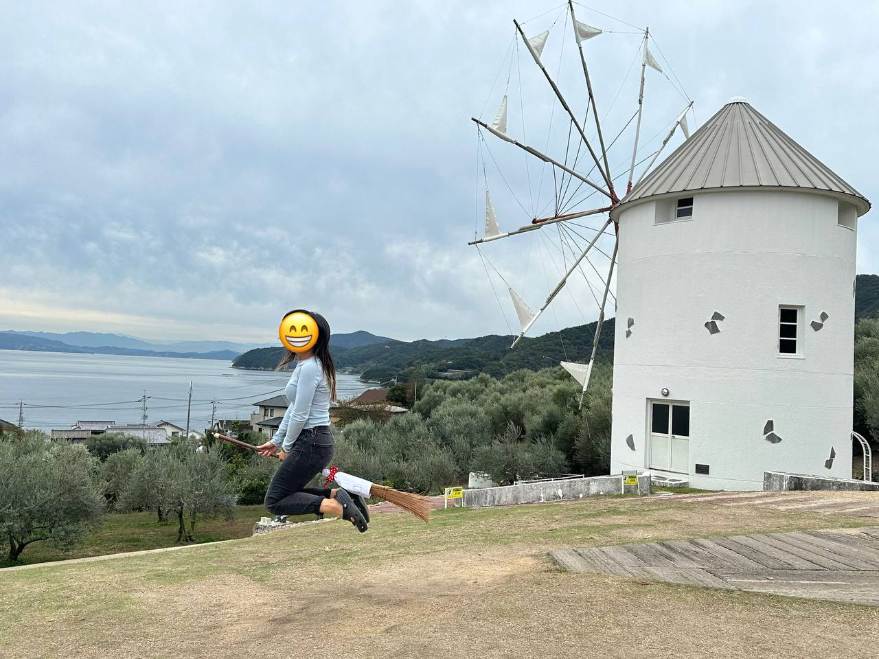 小豆島橄欖樹公園(扮飛相)