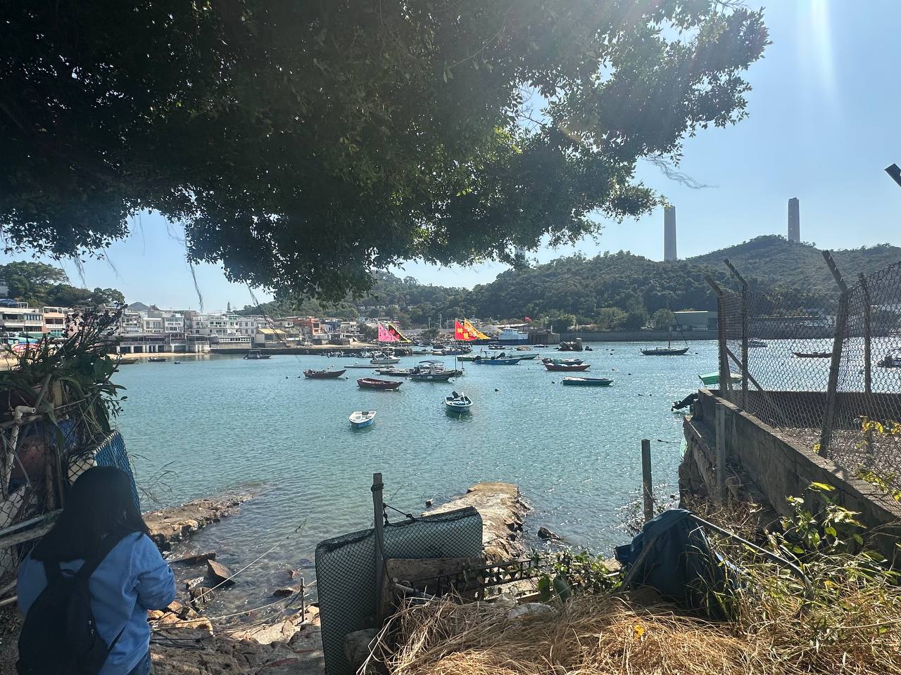 南丫島沿海的景色