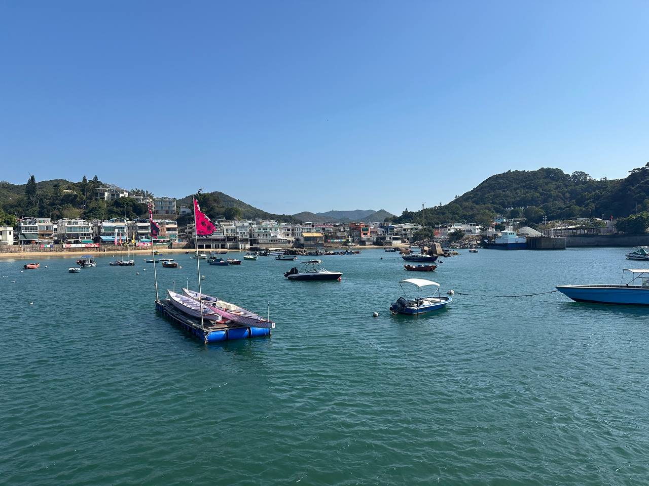 南丫島沿海的景色