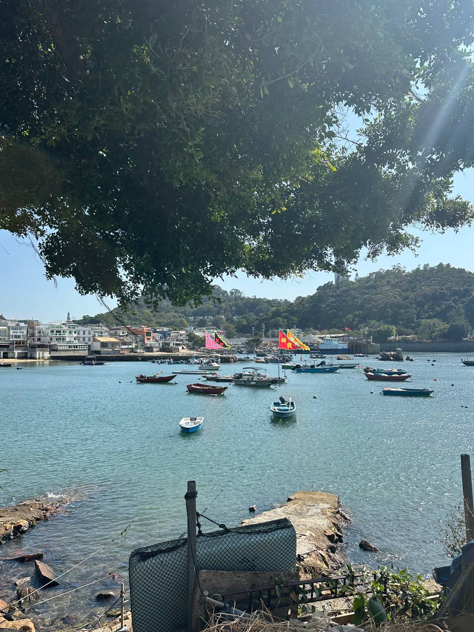 南丫島沿海的景色