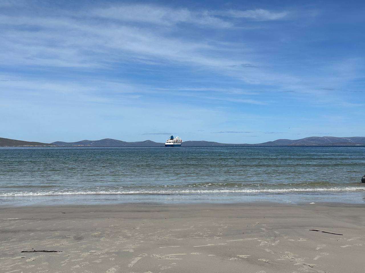 Saunders_Island看海