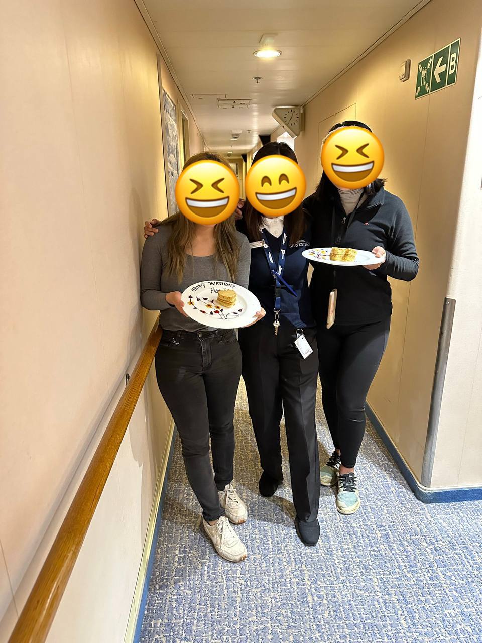 船上過生日